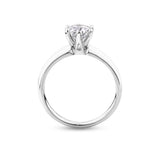 1ct TW Diamond Solitaire Engagement Ring in 18ct White Gold
