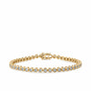 1ct TDW Diamond Tennis Bracelet in 9ct Yellow and White Gold