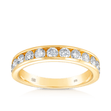 1ct TW Diamond Wedding & Anniversary Band in 9ct Yellow Gold