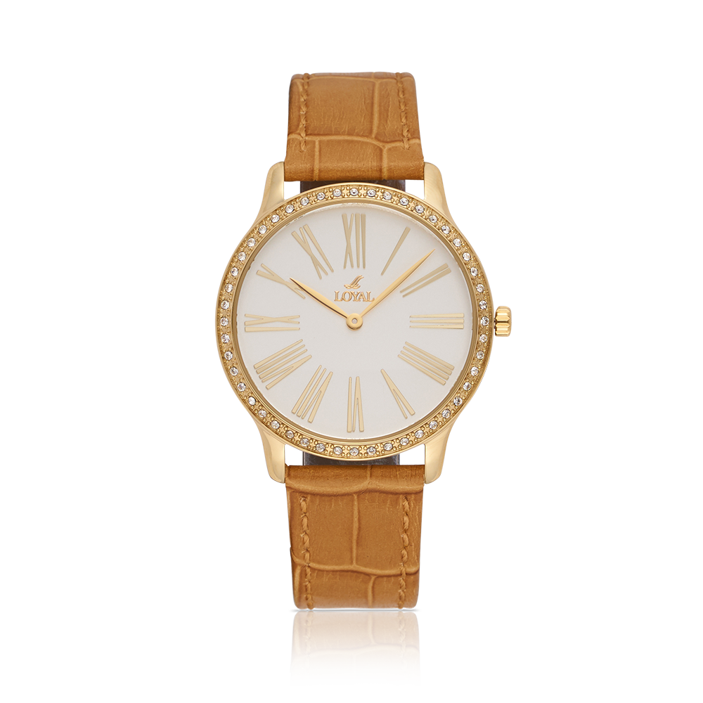 Loyal Women's Stainless Steel Quartz Watch