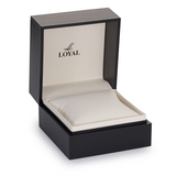 Loyal Women's Stainless Steel Quartz Dress Watch Fabric