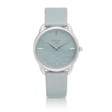 Loyal Women's Stainless Steel Quartz Dress Watch Fabric