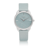 Loyal Women's Stainless Steel Quartz Dress Watch Fabric