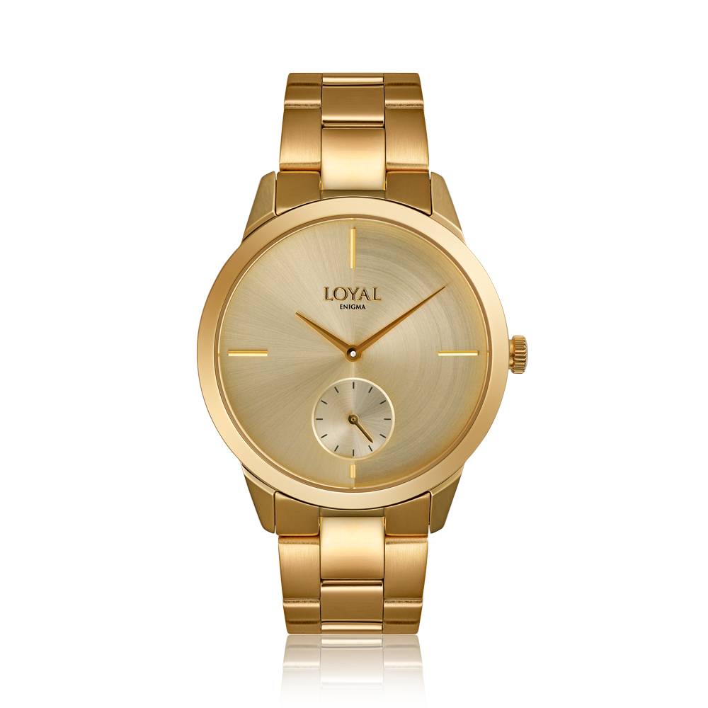 Loyal Enigma Women's Gold PVD Quartz Watch