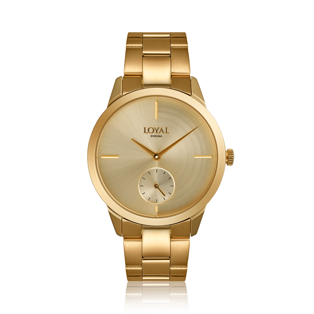 Loyal Enigma Women's Gold PVD Quartz Watch