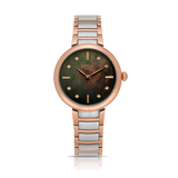 Loyal Women's Enigma Quartz Dress Watch Mother-Of-Pearl Dial