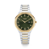 Loyal Maritima Women's 36mm Stainless Steel & Yellow IP Quartz Watch