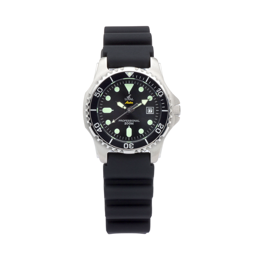 Loyal Scuba Unisex 32.30mm Stainless Steel Quartz Watch