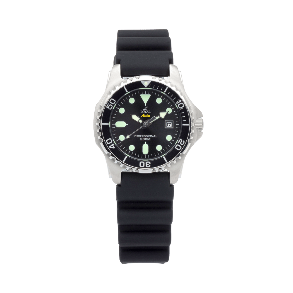 Loyal Scuba Unisex 32.30mm Stainless Steel Quartz Watch