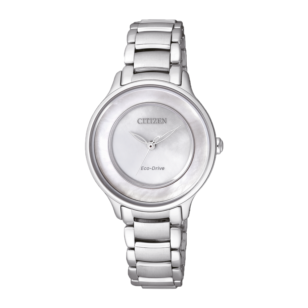 Citizen L Collection Women's 30mm Stainless Steel Solar Watch EM0380-57D