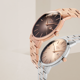 Loyal Enigma Men's 41mm Rose PVD Quartz Watch