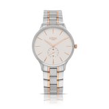 Loyal Men's Enigma Quartz Sport Watch White Dial