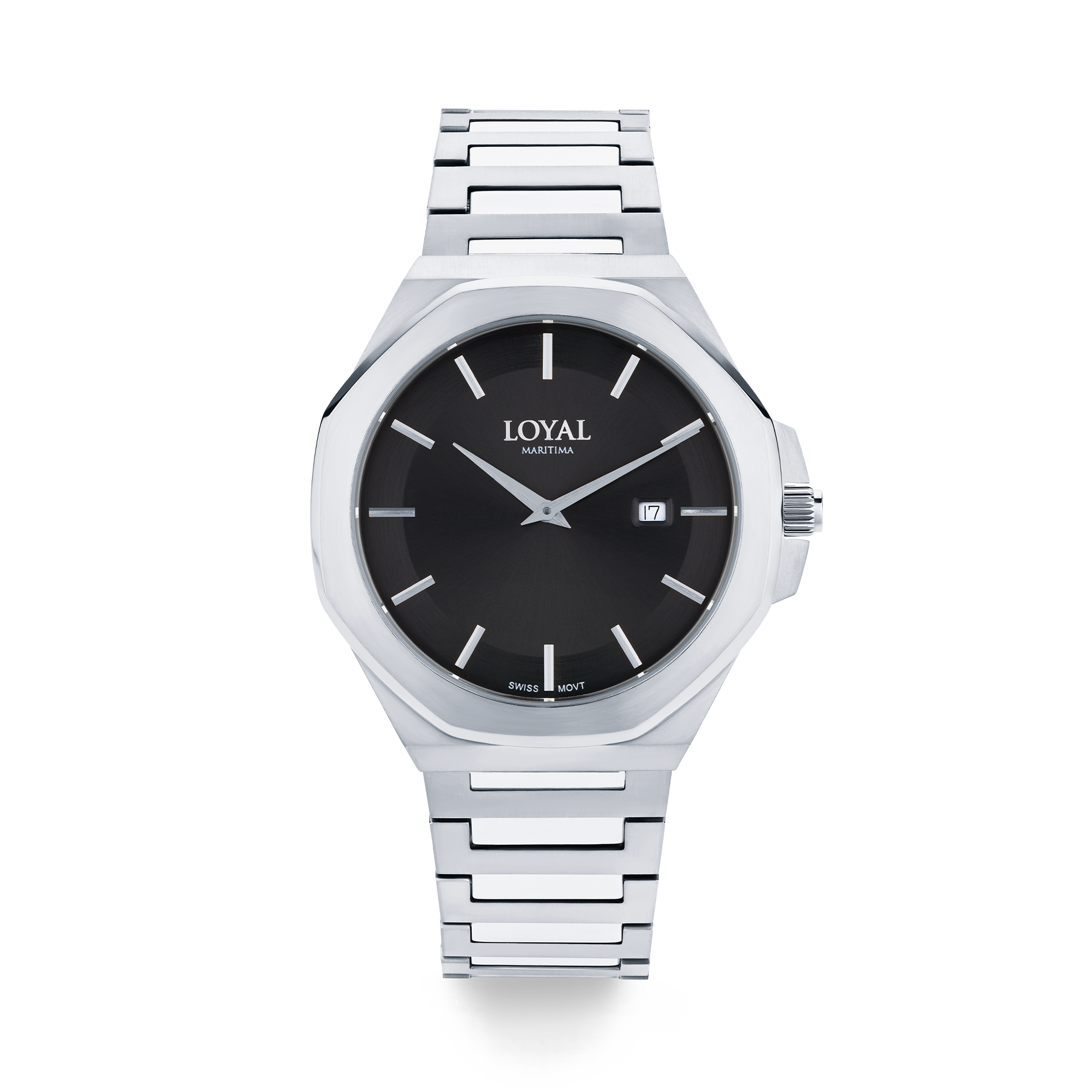 Loyal Maritima Men's 41mm Stainless Steel Quartz Watch