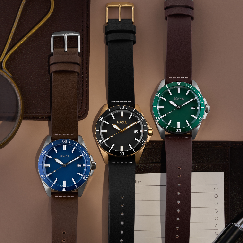 Loyal Academy Men's 44mm Stainless Steel Quartz Watch