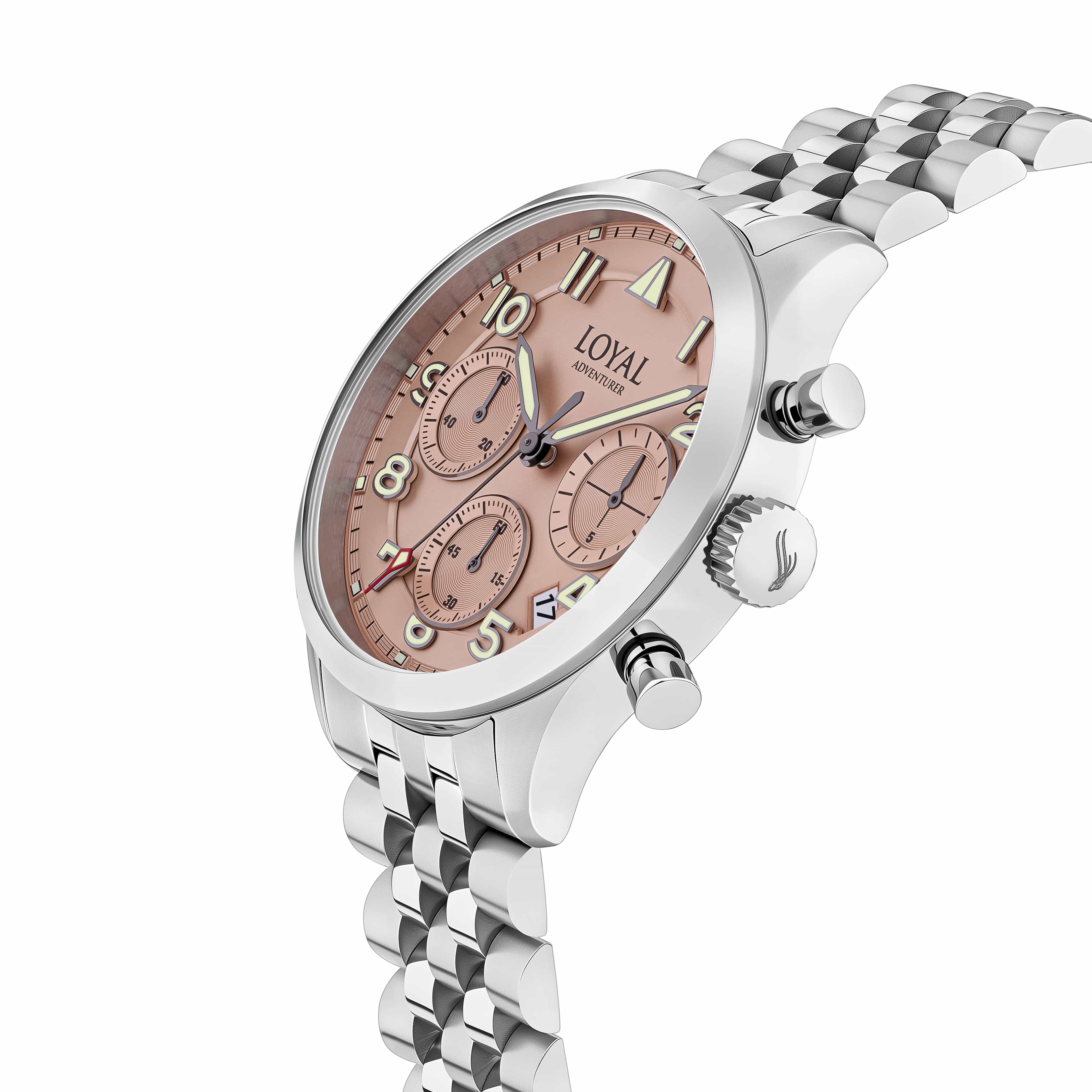 Loyal Adventurer Quartz Chronograph Men's 40mm Watch 05C95MBA1C