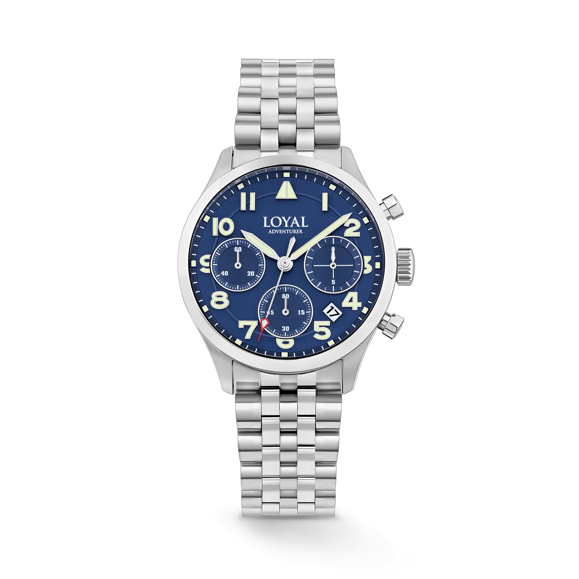 Loyal Adventurer Quartz Chronograph Men's 40mm Watch 05C95MBA1D