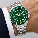 Loyal Conqueror Quartz Men's 44mm Watch 05C93GBA1C - on wrist