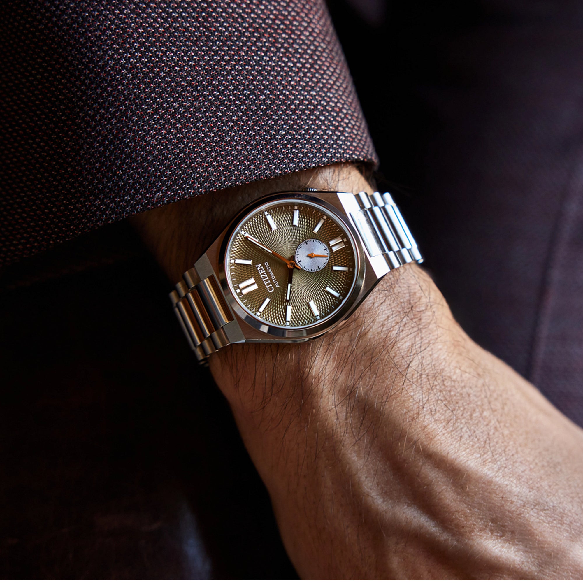 Citizen Tsuyosa Men's 40mm Green Automatic Watch NK5010-51X