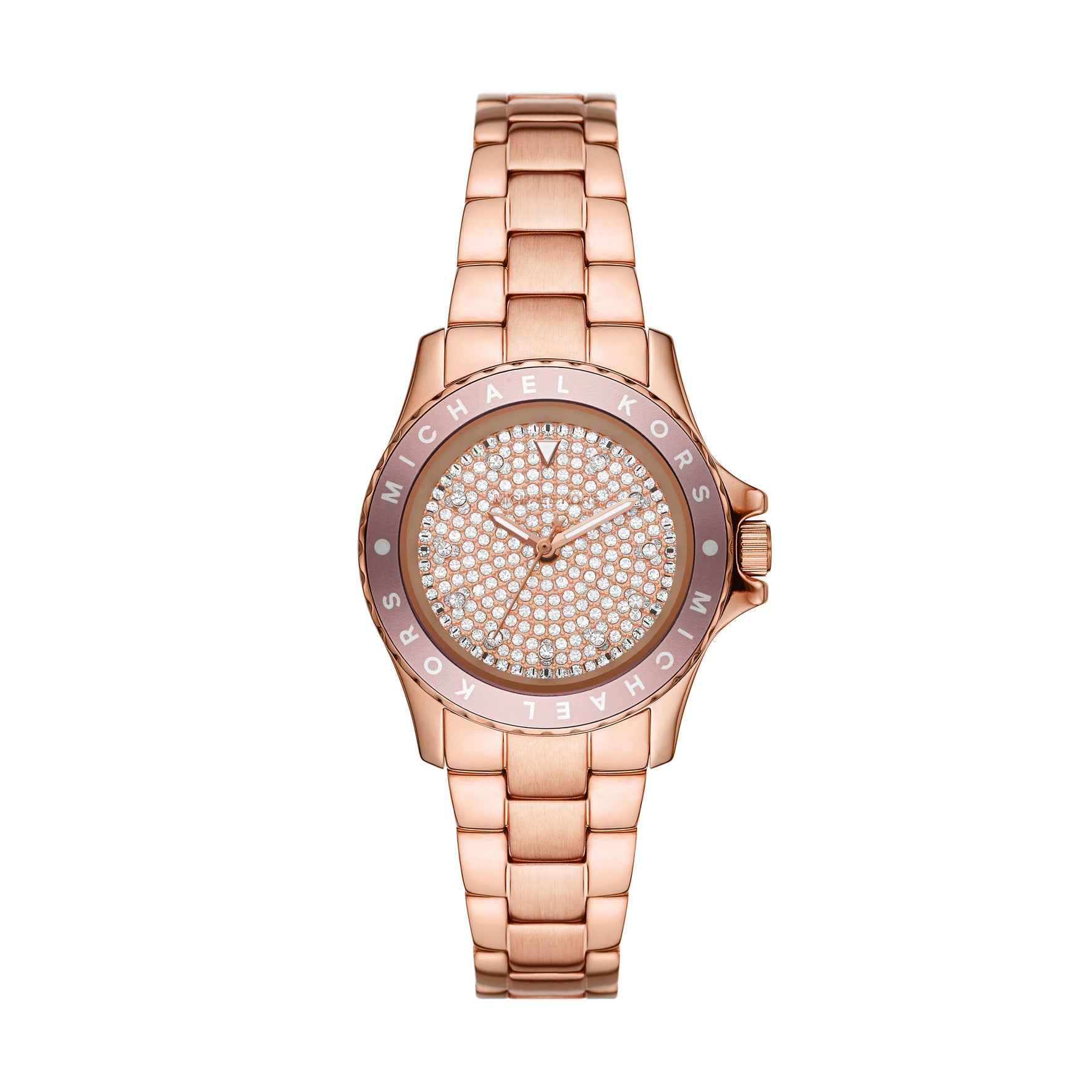 Michael Kors Kenly Women's 33mm Rose PVD Quartz Watch MK6956