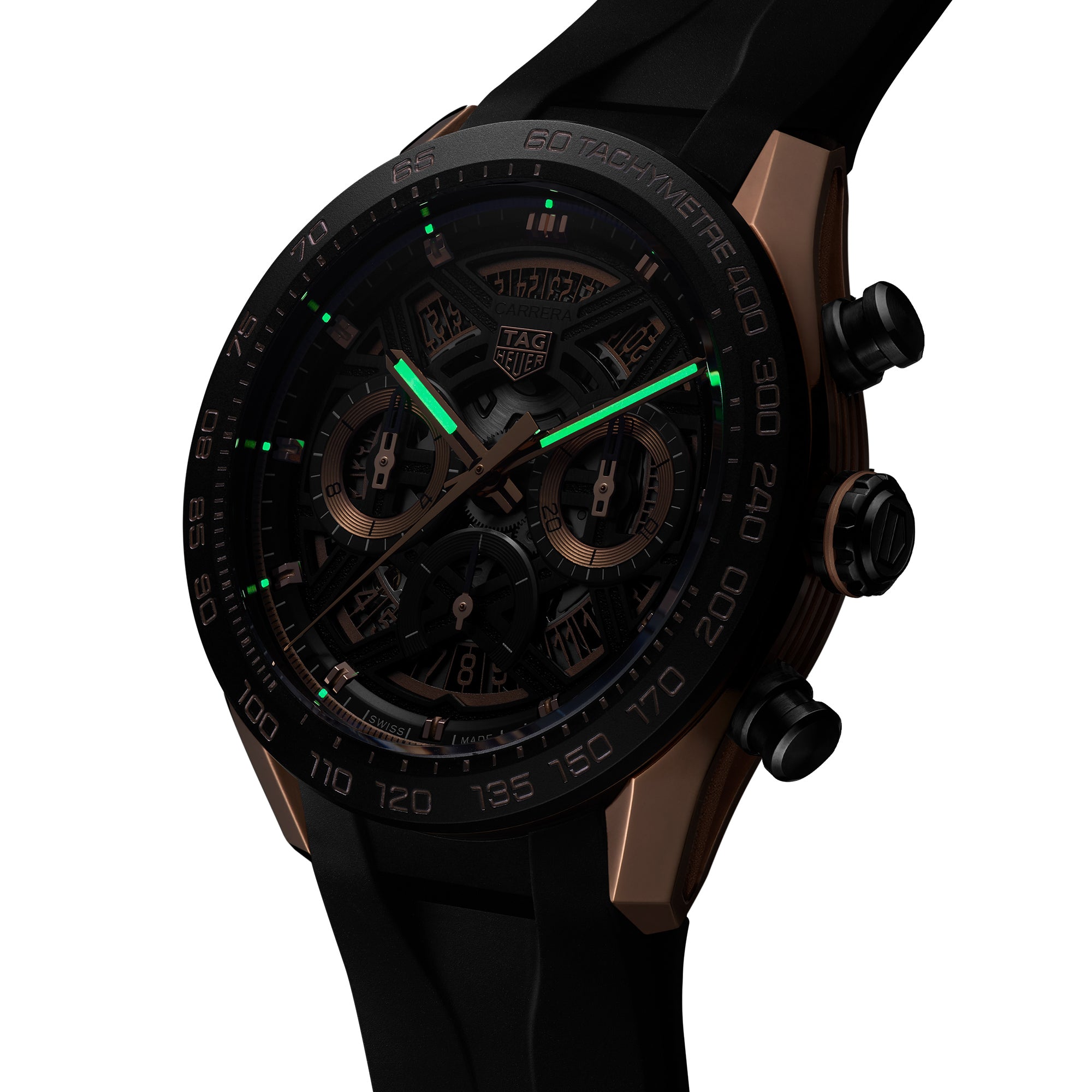 TAG HEUER CARRERA TH20-00 AUTOMATIC 44MM CBU2050.FT6273