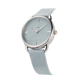 Loyal Women's Stainless Steel Quartz Dress Watch Fabric