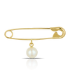 Pearl Brooch in 9ct Yellow Gold