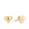 Heart Earrings in 9ct Yellow Gold