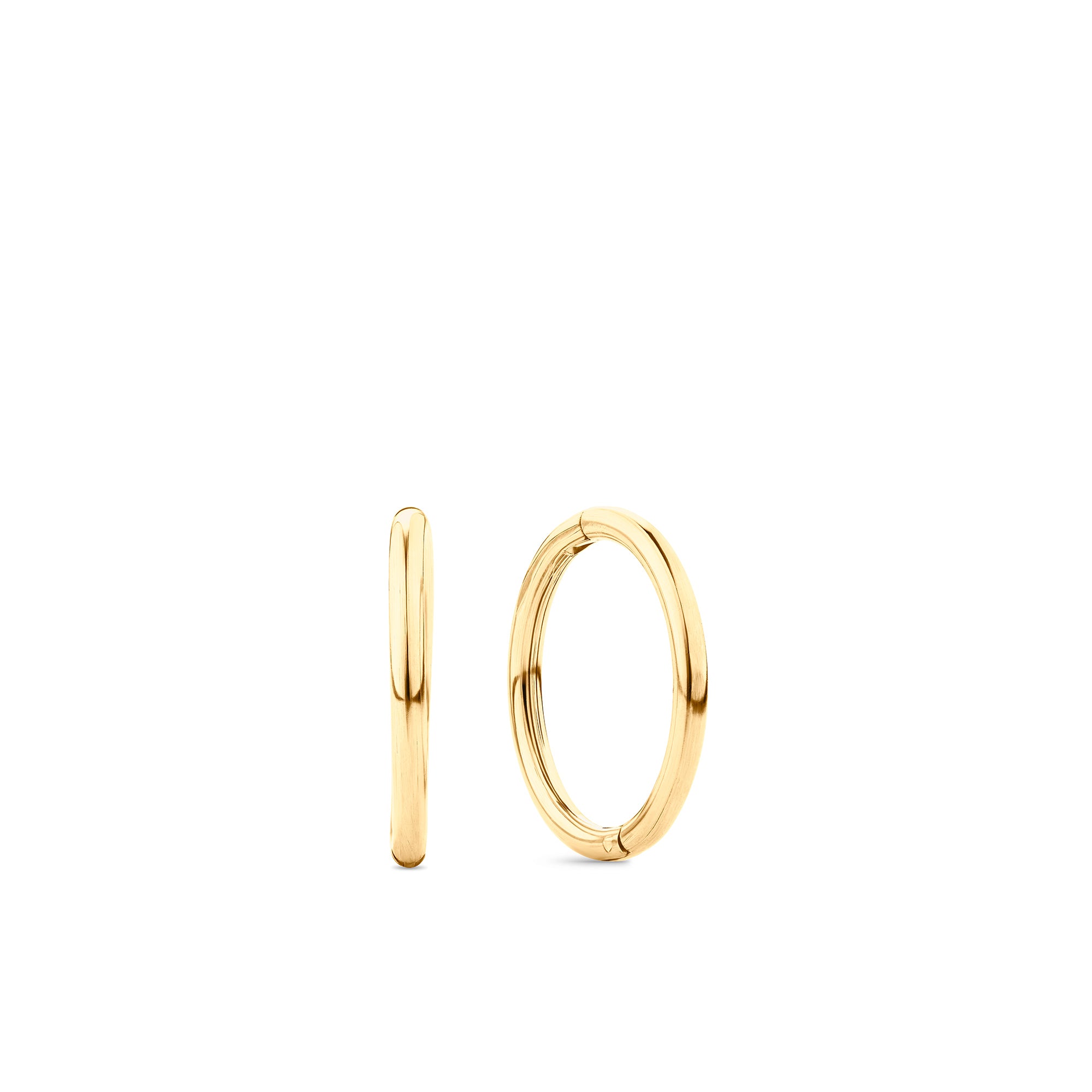 Solid Sleepers in 9ct Yellow Gold