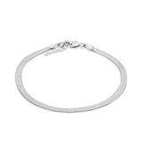 Herringbone Bracelet in Sterling Silver