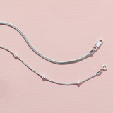 19cm Snake Bracelet in Sterling Silver