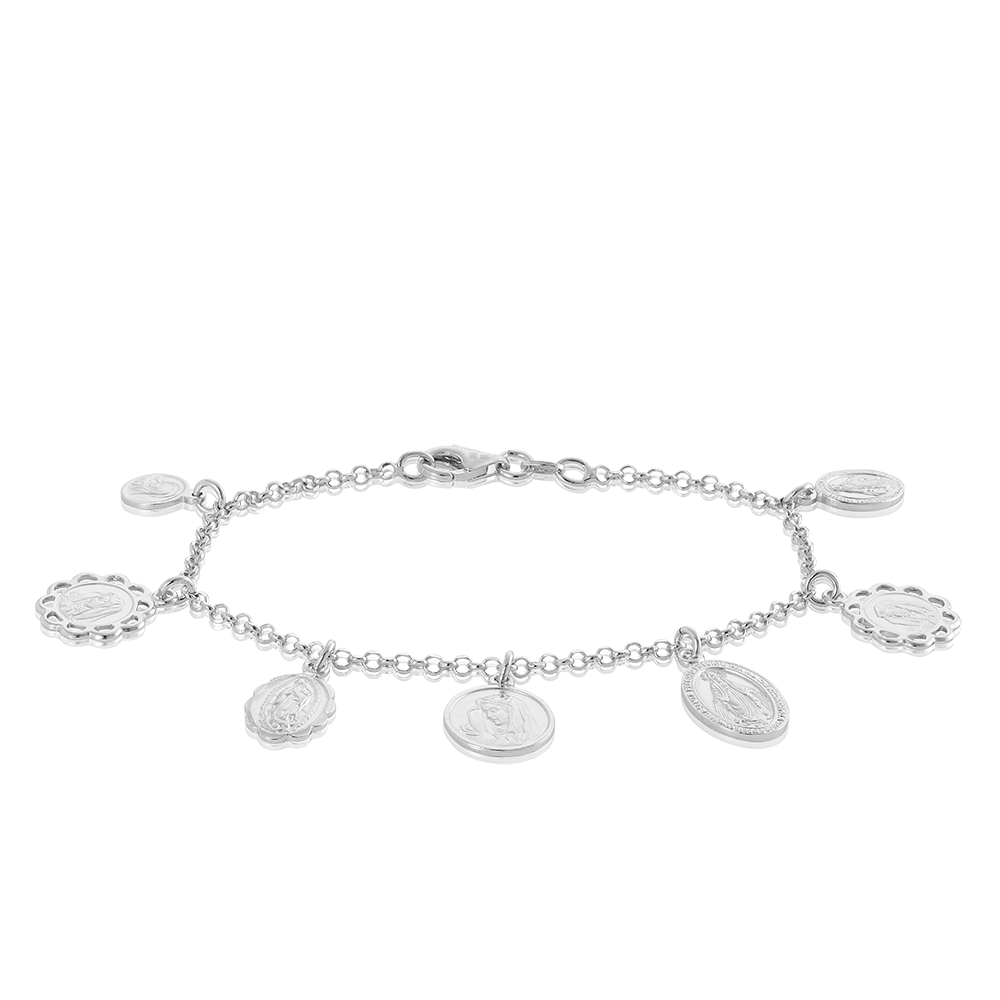 Charm Bracelet in Sterling Silver