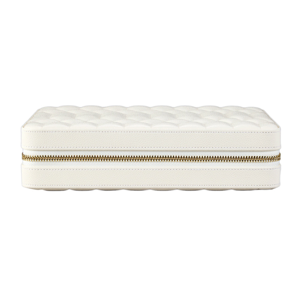 WOLF Lauren Large Zip Case Ivory 347552