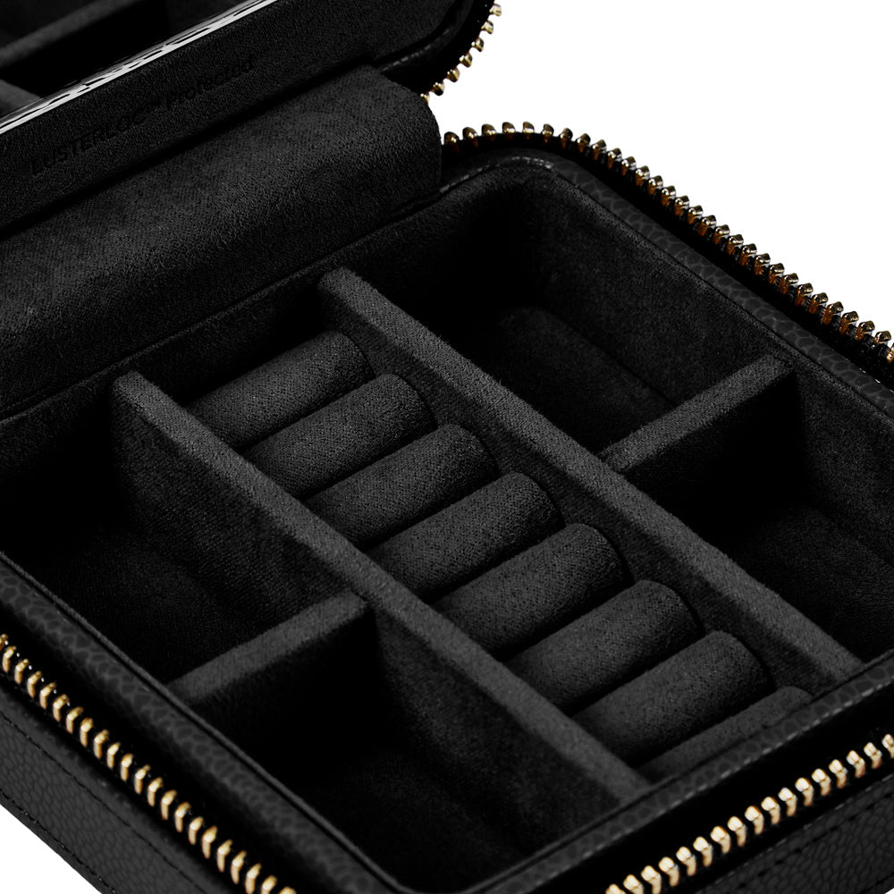WOLF Lauren Zip Travel Case Black 347802