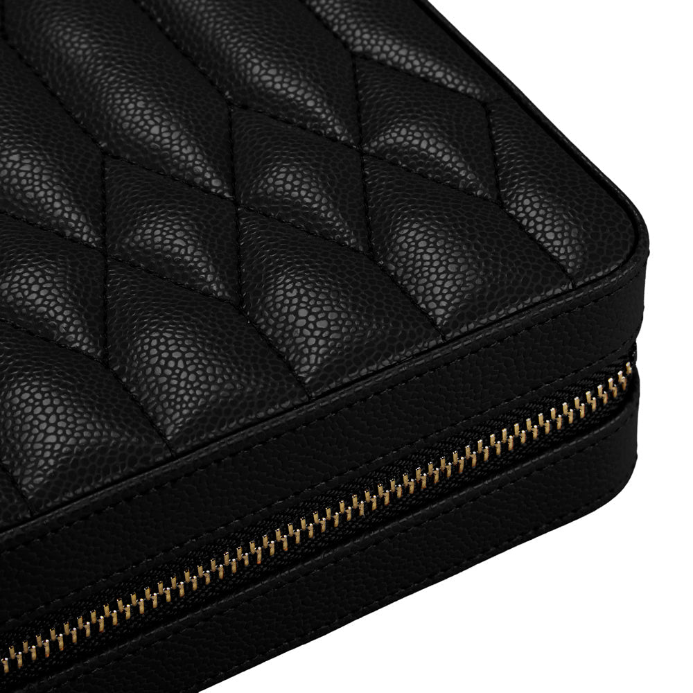 WOLF Lauren Zip Travel Case Black 347802