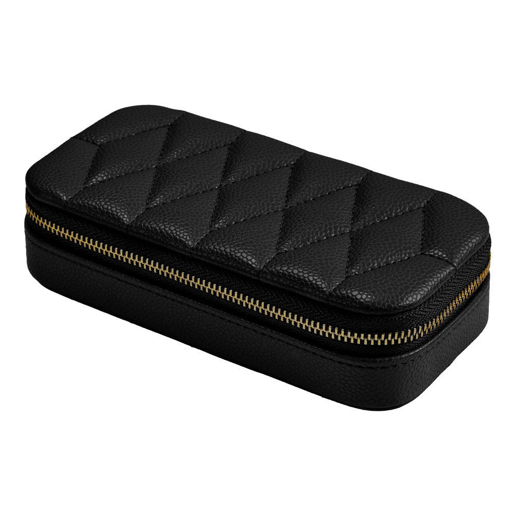 WOLF Lauren Medium Jewellery Box Black 349702