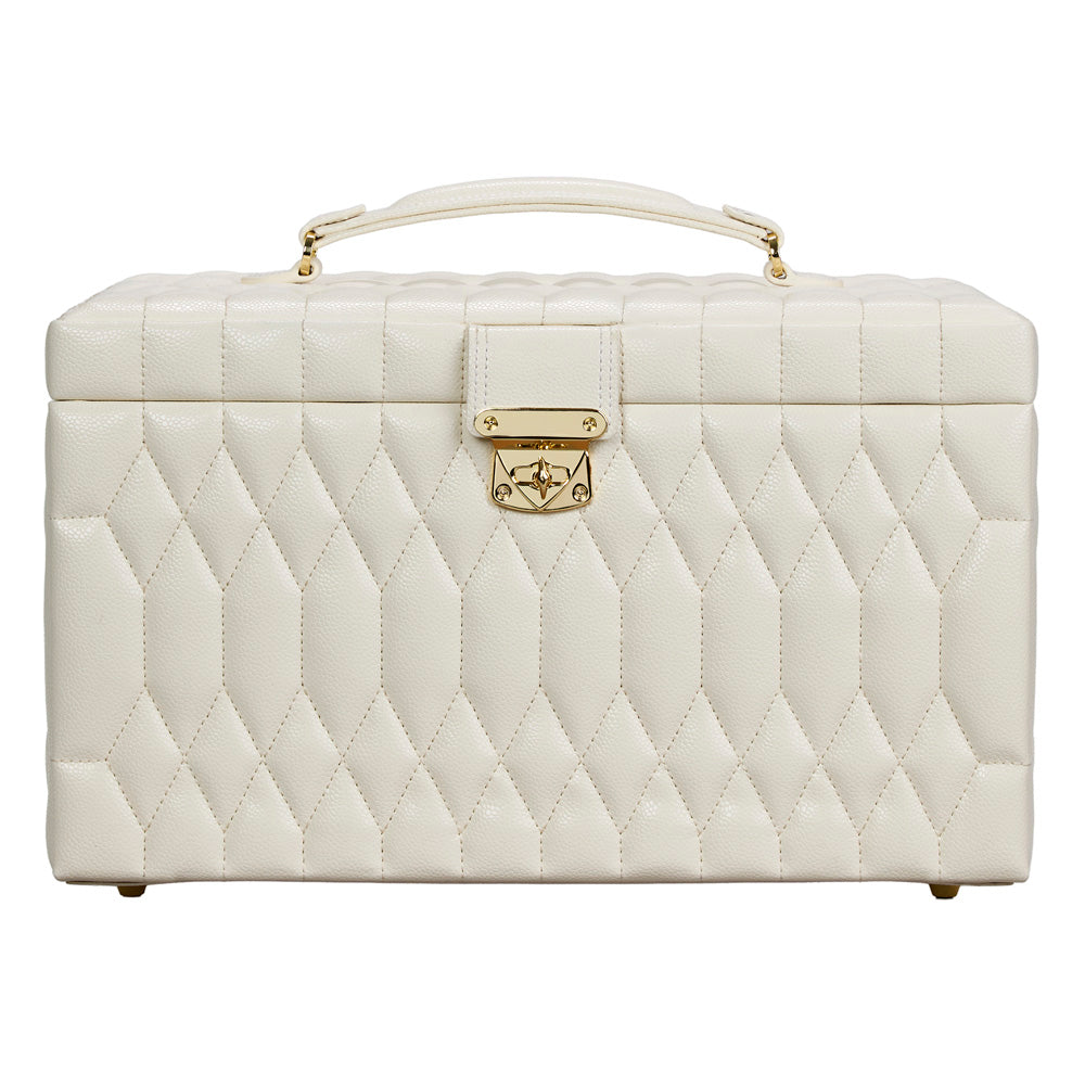 WOLF Lauren Large Jewellery Box Ivory 349852