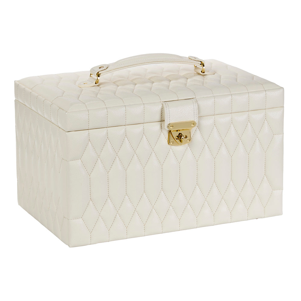 WOLF Lauren Large Jewellery Box Ivory 349852