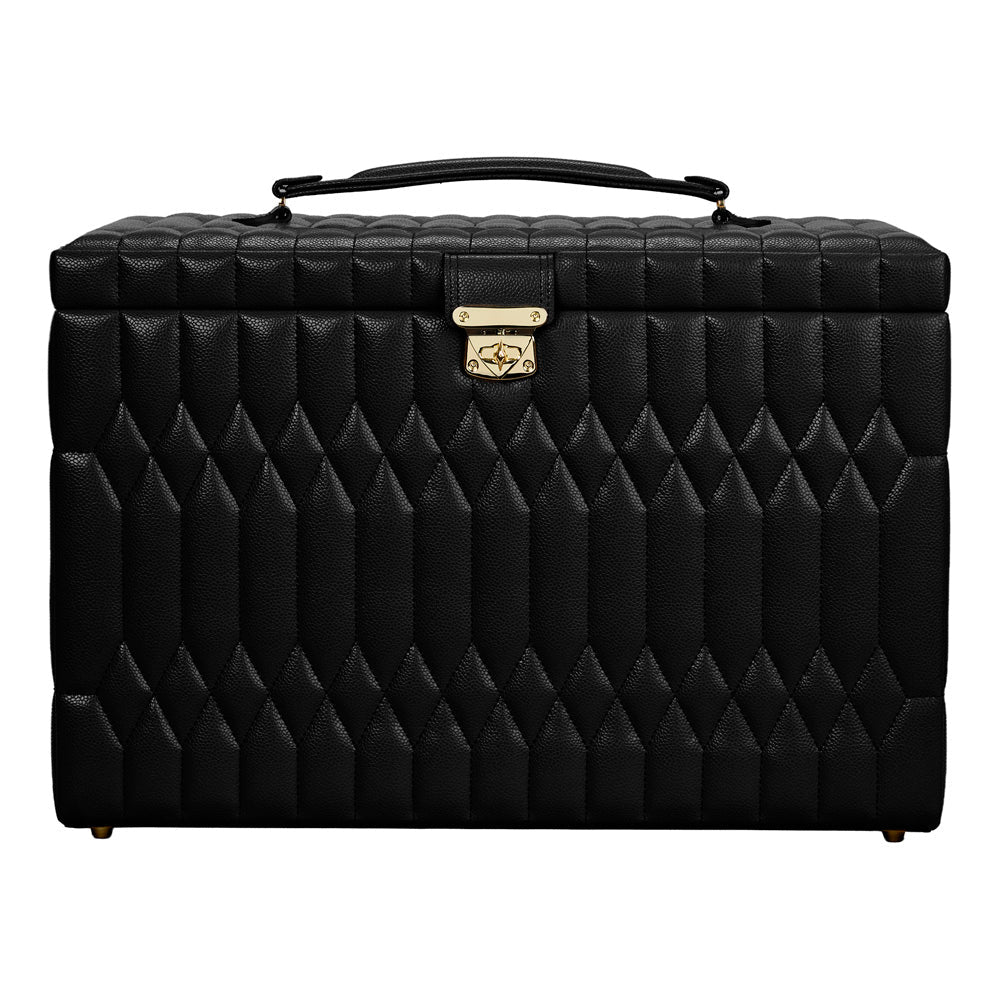 WOLF Lauren Extra Large Jewellery Box Black 349902