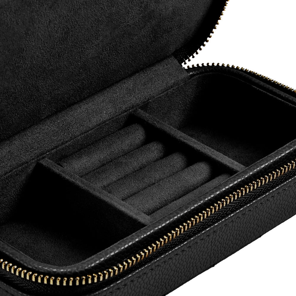 WOLF Lauren Extra Large Jewellery Box Black 349902