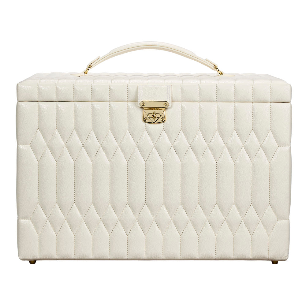 WOLF Lauren Extra Large Jewellery Box Ivory 349952