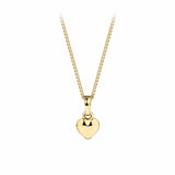 Small Heart Pendant in 9ct Yellow Gold