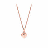 Small Heart Pendant in 9ct Rose Gold