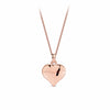 Medium Heart Pendant in 9ct Rose Gold