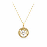 Tree of Life Pendant in 9ct Yellow Gold