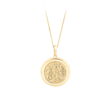 22ct Yellow Gold Full Sovereign Pendant in 9ct Yellow Gold