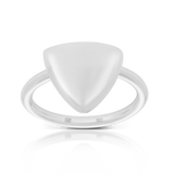 Triangle Dress Ring in Sterling Silver