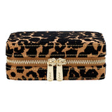 WOLF Savanna Leopard Print Jewellery Zip Case
