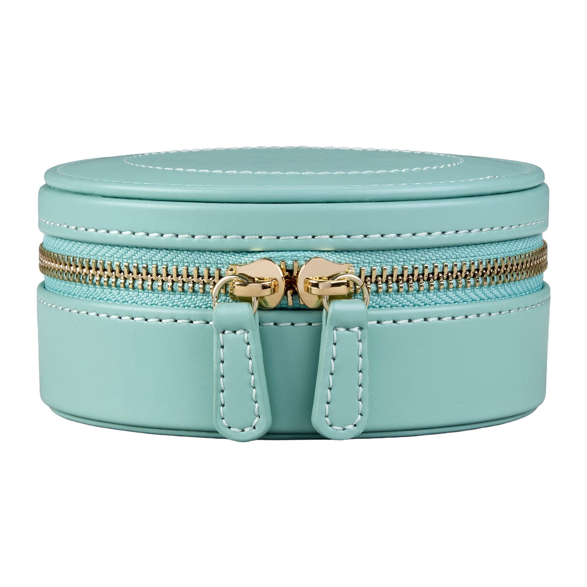 WOLF Sophia Jade Fruit Botanical Round Zip Jewellery Case