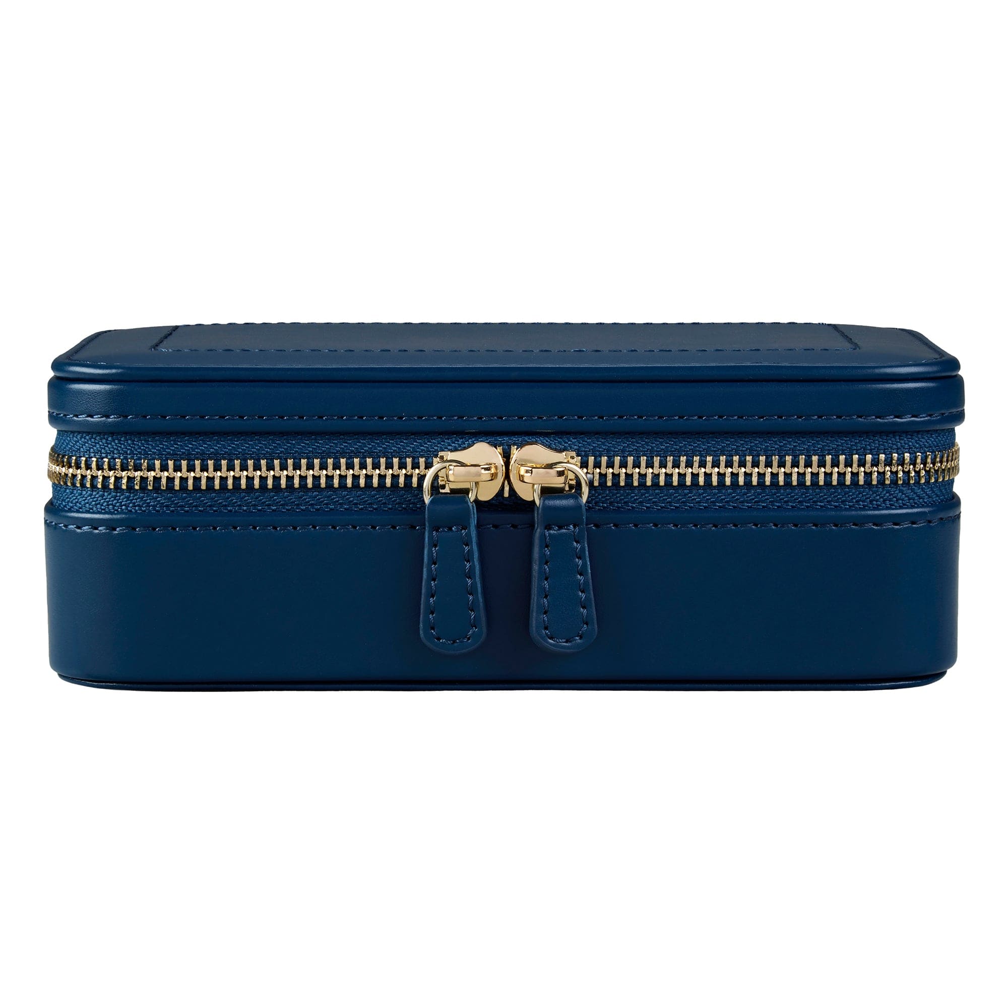 WOLF Sophia Indigo Fruit Botanical Travel Zip Jewellery Case
