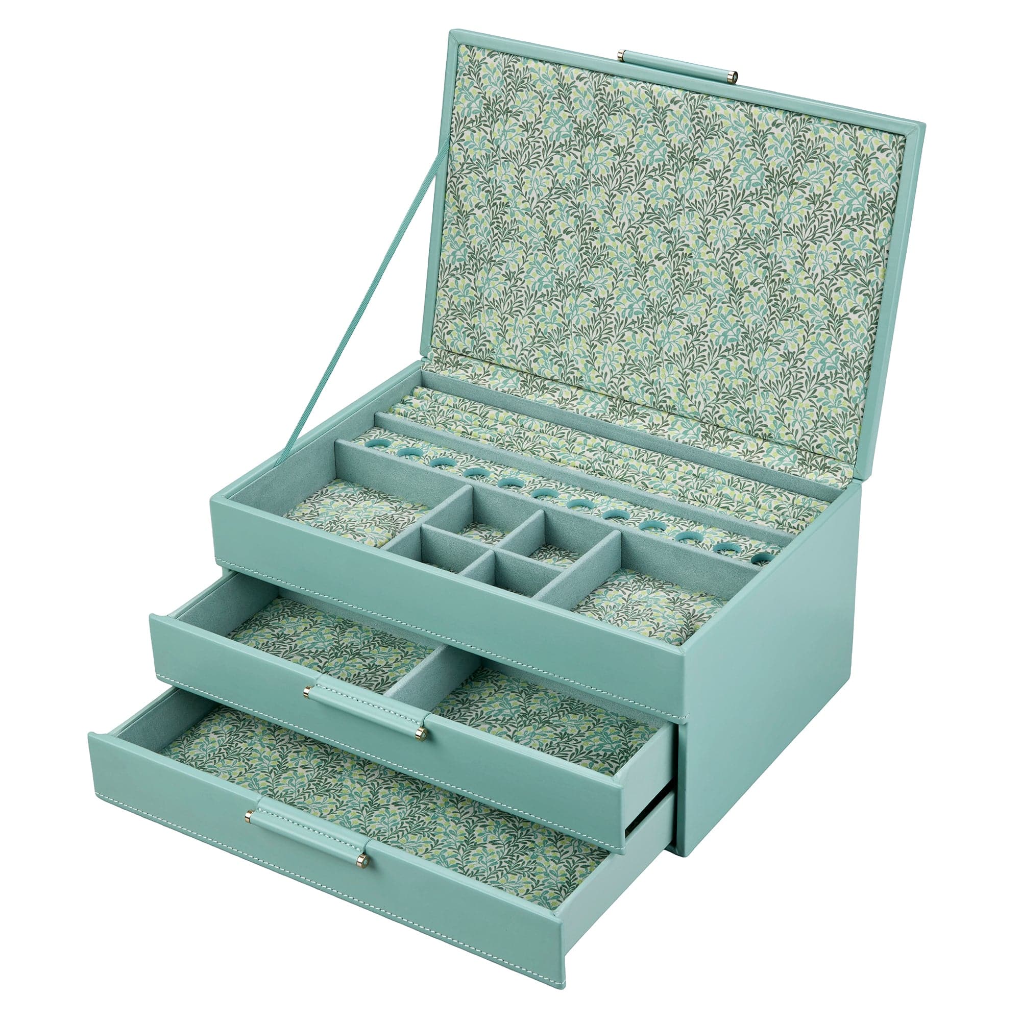 WOLF Sophia Jade Fruit Botanical Large Jewellery Box with Drawers